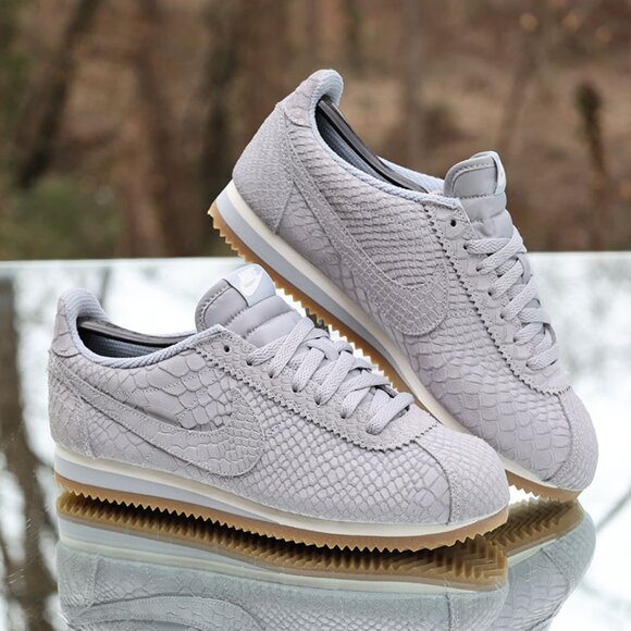 Nike Classic Cortez Leather Premium Croc - Picture 3 of 13